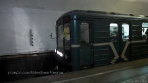 Остановка поездов метро у рейки. Новокузнецкая - полная версия // 19 апреля 2019