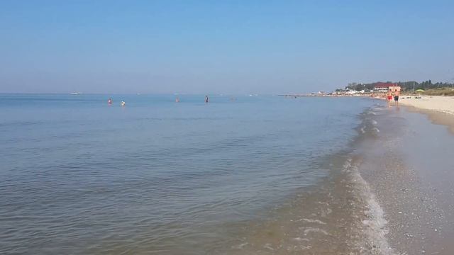 Набережная, пляж Железный Порт 2016 Кемпинг embankment beach смотреть онлайн