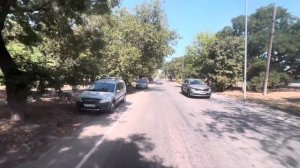 Поездка на старом ПАЗике-32054 по г.Ейск, август 2022 года