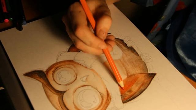 ART Рисуем смешную сову или Юськины "пятиминутки" смотреть онлайн