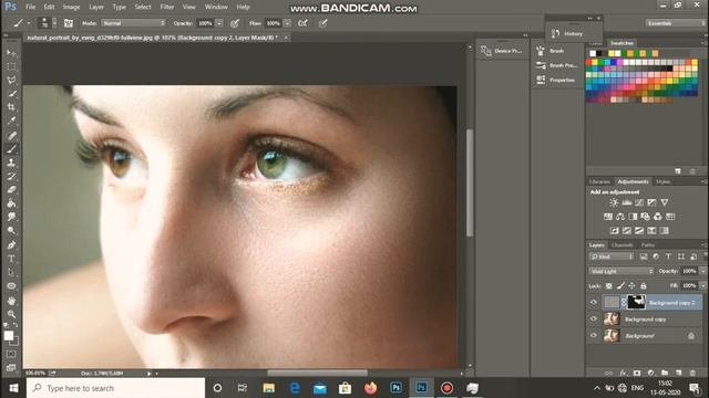 High End skin Retouching in Adobe Photoshop 2015 - Tutorial смотреть онлайн