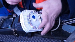 1-8.  Монтаж уличный оптоволокна (ввода в дом) на технологии GPON (полная версия)