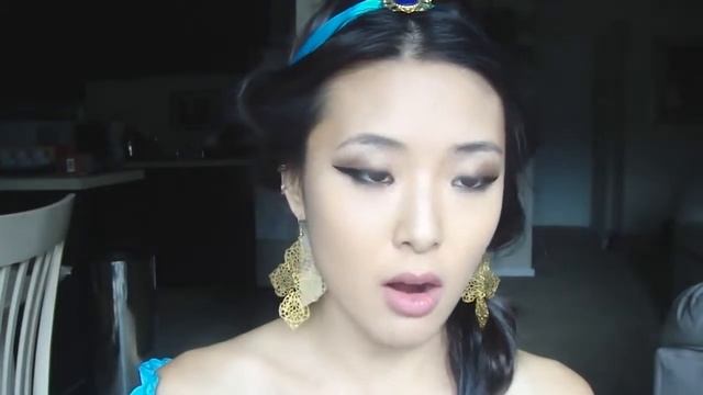 Макияж Принцессы Жасмин на хеллоуин - makeup halloween Princess Jasmine смотреть онлайн