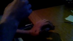 Делаем татуировку иголкой и пастой... Китайские символы...