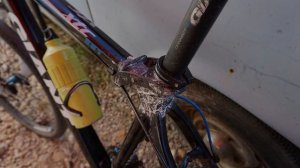 Ремонт рамы велосипеда Giant