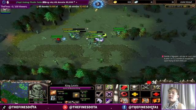 DotA LiveStream by TheFinesXem Kèo Solo SF Vài Lít Của Nhóm Rồi Bo3 Nhé Ae19042023