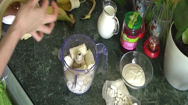 Нежный бананово-творожный десерт за 2 минуты;) смотреть онлайн