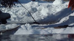 Ловля ленка сетью/Зимняя рыбалка