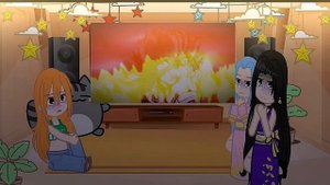 One Piece girls React to Luffy || (☆kirozumi.._☆) ||