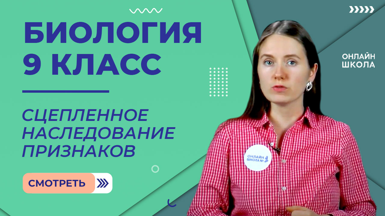 Сцепленное наследование признаков. Хромосомная теория наследственности. Урок 19. Биология 9 класс