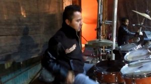 BANDA PERVERSOS-Jose Luis Romero Checando Bateria