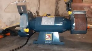 РАСПАКОВКА И КРАТКИЙ ОБЗОР ТОЧИЛЬНОГО СТАНКА С ШЛИФОВАЛЬНОЙ ЛЕНТОЙ Nutool  BT1550