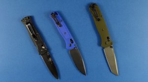 Benchmade 530, 535 Bugout, 537 Bailout - от истории к современности