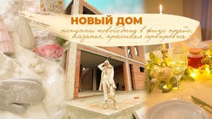 НОВЫЙ ДОМ| первые новогодние покупки, лазанья, красивая сервировка