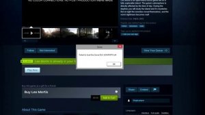 FAILED TO LOAD THE GAME DLL! - Lex Mortis Unplayable At Launch