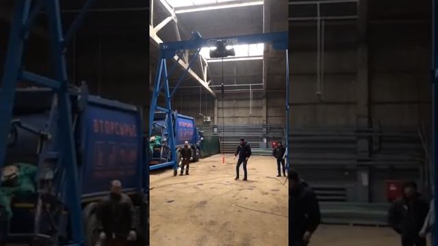 Ручной козловой кран, мобильный кран смотреть онлайн