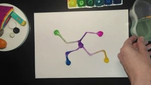 Необычное рисование красками. Акварель. Творческий мастер-класс для детей и родителей