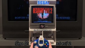 Sega Dreamcast Resident Evil 2 #gaming #residentevil