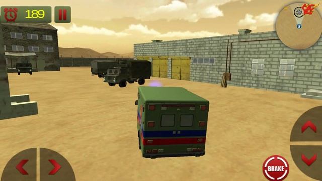 US Army Ambulance Rescue Driver Simulator - Driving Emergency Vehicles | Android Gameplay смотреть онлайн