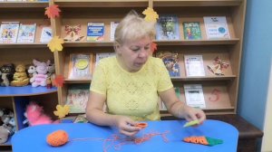 Морковка: чехол для ножниц