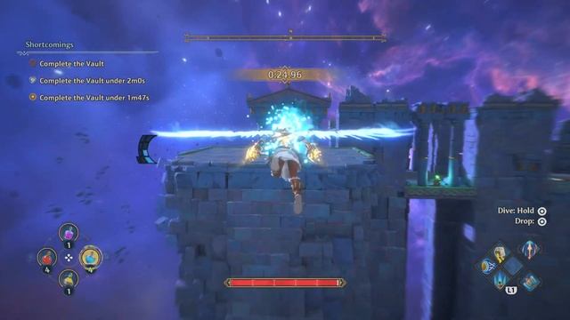 Immortals Fenyx Rising - "Shortcomings" (1:02:25) Weekly Challenge Gold Reward Guide смотреть онлайн