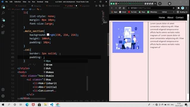 Simple Static  Webpage Part-1 Html || Css and Bootstrap
