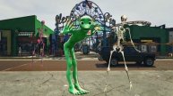 Alien dance in Los Santos (bonus crazy frog)