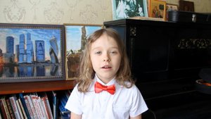 Анна Ревякина, «В небе над нашим Донецком», читает Александр Постников, 8 лет, г. Донецк