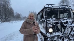 ЛОСЬ В ЛЕСУ | Два вездехода BV206 на прогулке