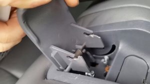 Honda Pilot Rear Seat Latch Handle Fix disassembly