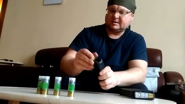 Способ зарядки магазина на Сайга-12 смотреть онлайн