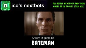 *UPDATED* All Nextbots and their themes - Nico's Nextbots