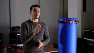Напольный боксерский мешок для дома «Vector Sport»