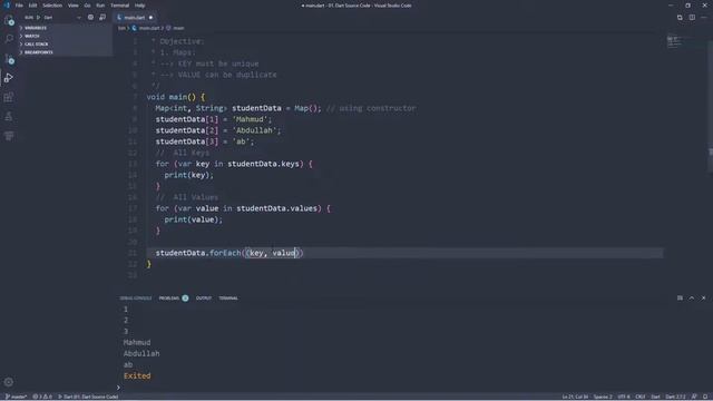 #11.4 DART - Collection (Map and HashMap) | Dart For Flutter