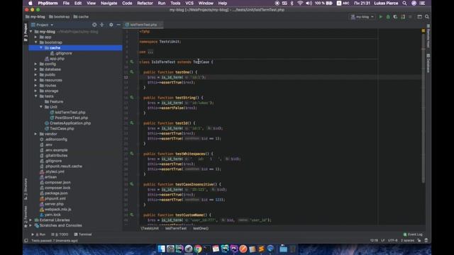 Тестирование Laravel приложений