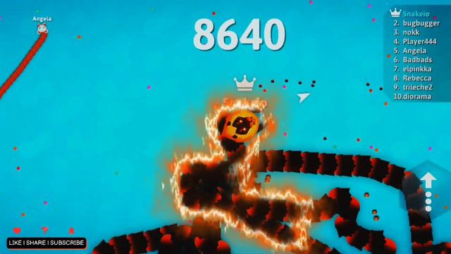 MOST DELICIOUS SNAKE IN SNAKE. IO! Epic Snakeio Gameplay смотреть онлайн