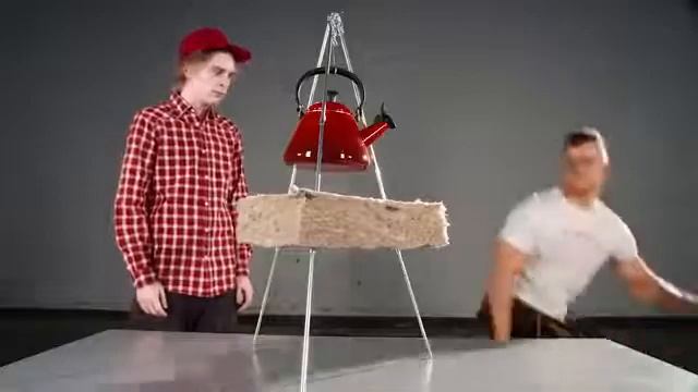 Испытания утеплителя Парок на огнестойкость видео 360 смотреть онлайн