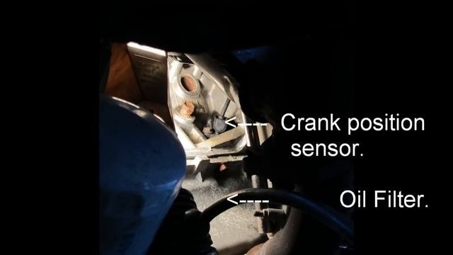 2004 Hyundai Sonata Optima V6 2.7 Crankshaft Position Sensor Location And Replacement P0335 P1372