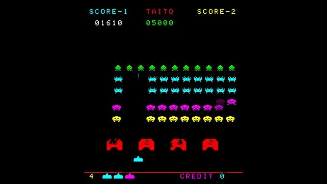 Space Invaders Part II [Arcade Longlay] (1979) Taito смотреть онлайн