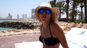 Я в Бахрейне на пляже, отпуск и Room tour)) Vlog .Bahrain. HD