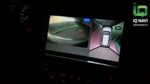 Поддержка кругового обзора на магнитоле IQ NAVI для Ниссан Кашкай (J11) / Икстрейл (T32)