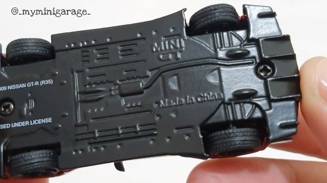 MINI GT LB-WORKS Nissan GT-R R35 Type 2, Rear Wing ver 3 , Red, LB Work Livery 2.0 / No. 345 смотреть онлайн