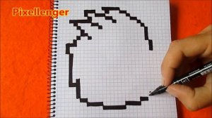 Как рисовать по клеточкам Персонажа игры Roblox Простые рисунки How to Draw Pixel Art