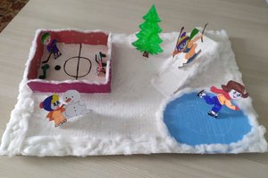 Поделка Зимние забавы