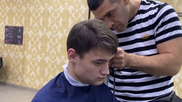 Мужская стрижка 429#смотри такую технику стрижки ??#hair#barber#haircut#парикмахер