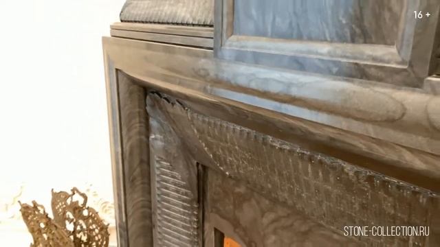 Шикарный камин из мрамора смотреть онлайн