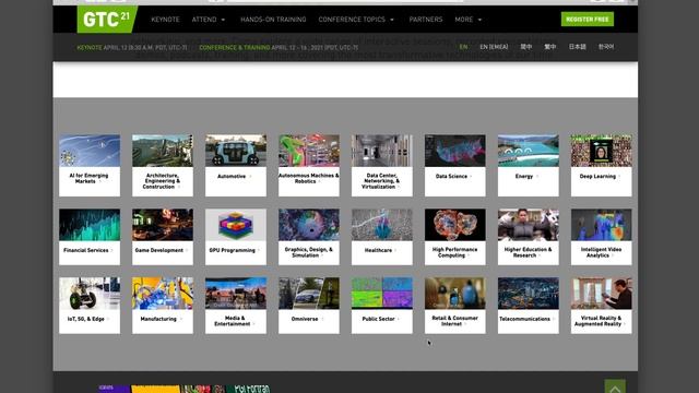 NVIDIA GTC21 (The AI Conference) is FREE + Course Giveaway