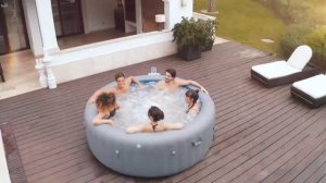 Надувной бассейн джакузи Lay Z Spa Santorini, 60075, Bestway