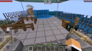 Я побывал в аквапарке города жителей в майнкрафте | Эллипс Minecraft