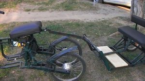 САМОДЕЛЬНЫЙ ПРИЦЕП ДЛЯ ВЕЛОСИПЕДА ВЗРОСЛЫЙ